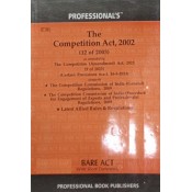 Professional Book Publisher's The Competition Act, 2002 Bare Act 2024